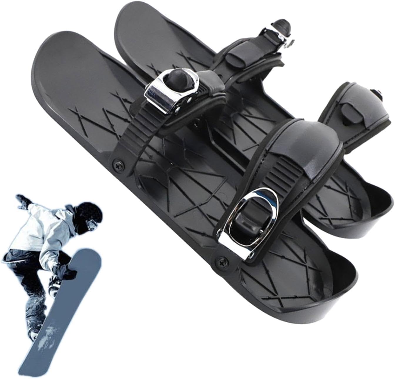 Amazon | ミニスキー 大人用 ショートスキー スノーフィート 37*13cm